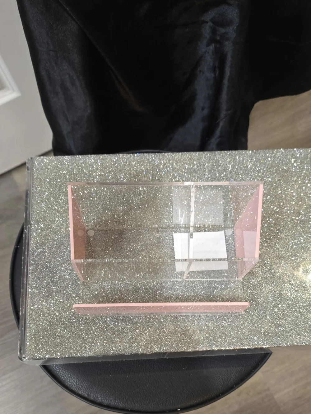 RealSpace Acrylic Desk Organizer- Pink